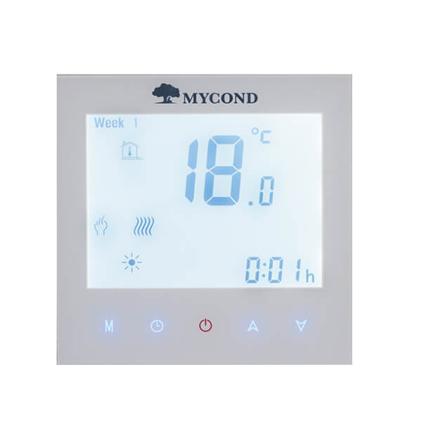 Терморегулятор для теплої підлоги Mycond Touch White